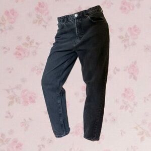 SOLD Black Zara Mom Jeans